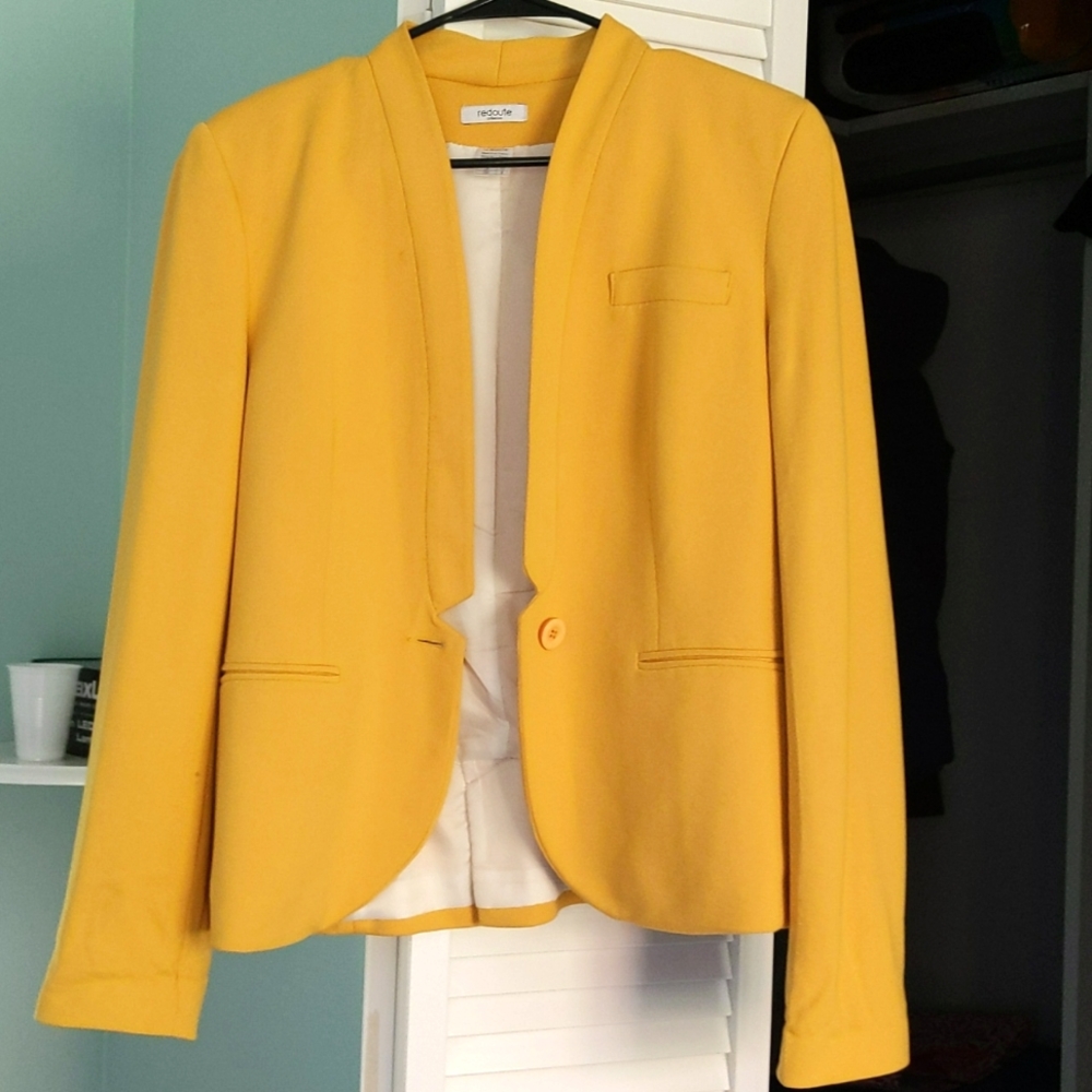 LaRedoute Creation Yellow Blazer